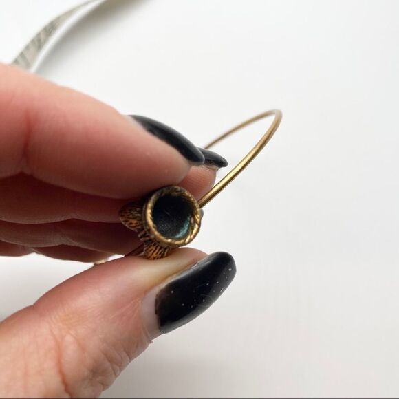 Alex and Ani Kings Crown Bangle Bracelet Goldtone - Picture 7 of 7